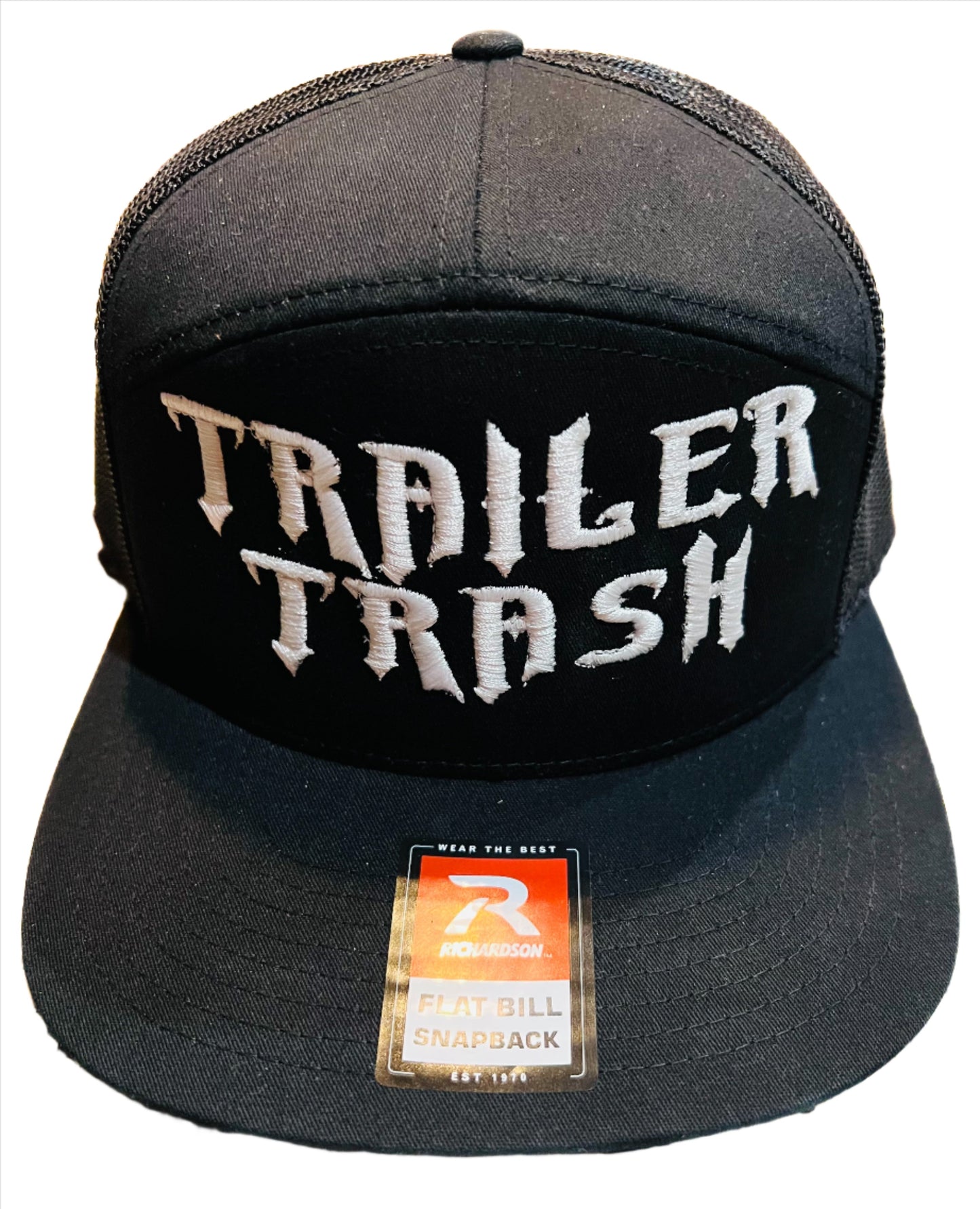 TRAILER TRASH EMBROIDERED HAT