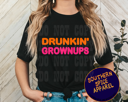 DRUNKIN DONUT TEE