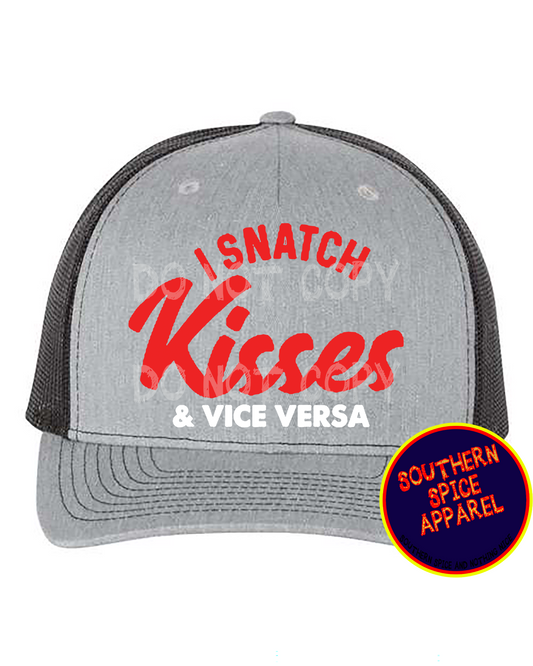 I SNATCH KISSES-HEATHER GREY\BLACK